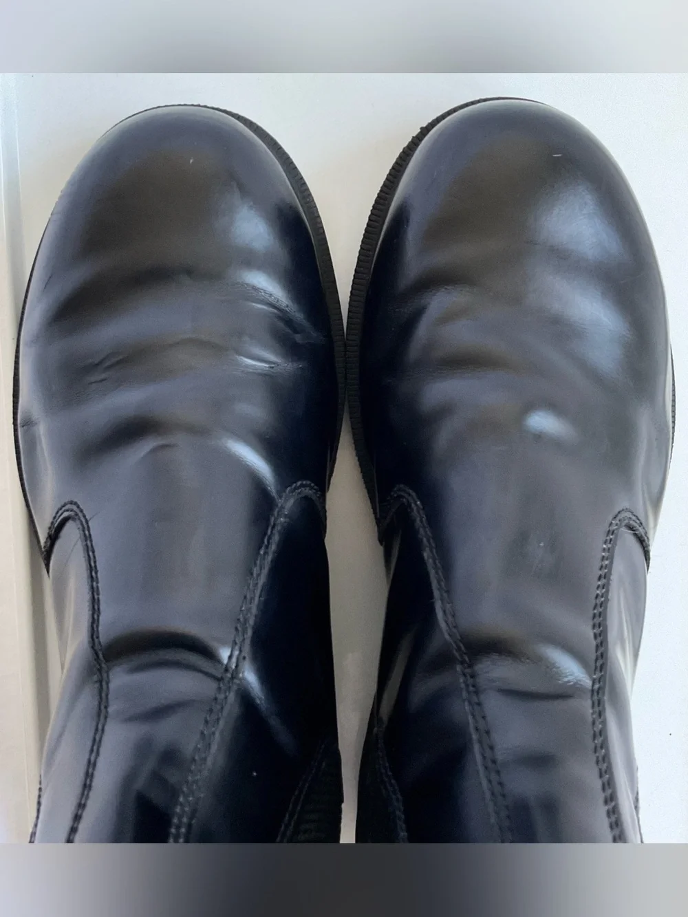 Dr. Martens | 2976 Black Smooth Leather Chelsea Boots | UK 8 US 9